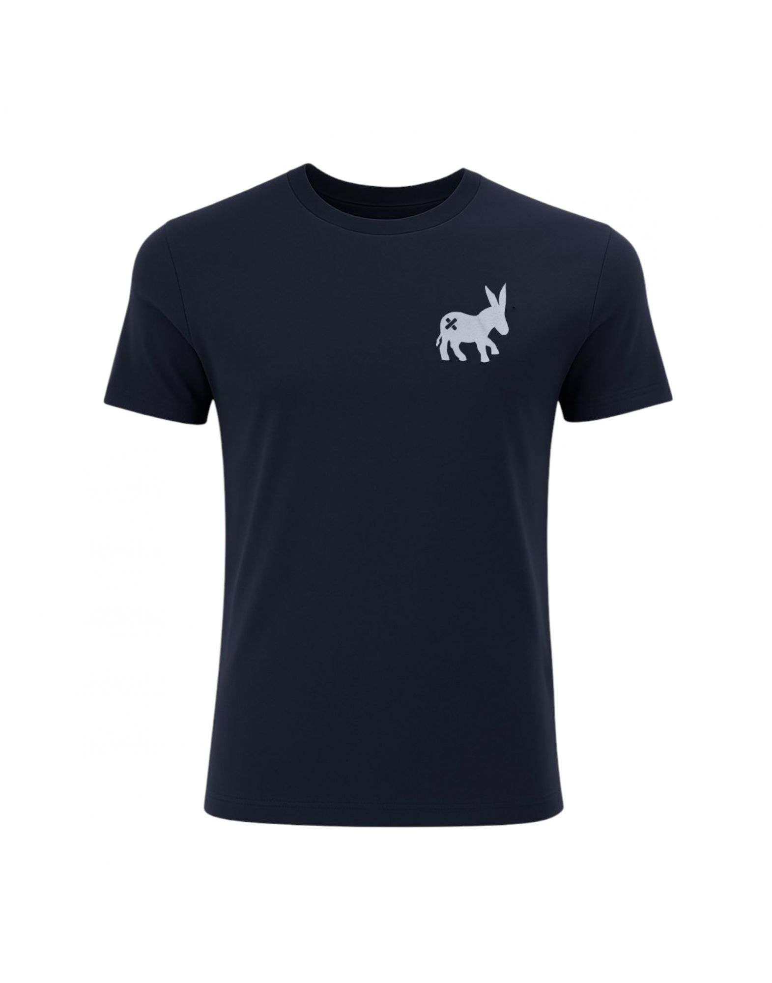 SENSATSHIRTMBLU Camiseta Classic Logo Hombre Blue Navy - Fabbrica Ski Sises Biella