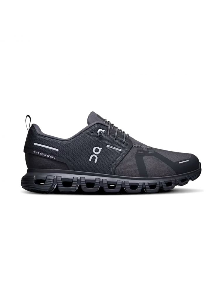 ON3WF10051043 Baskets Cloud 6 Waterproof Femme Black/Black - Fabbrica Ski Sises Biella
