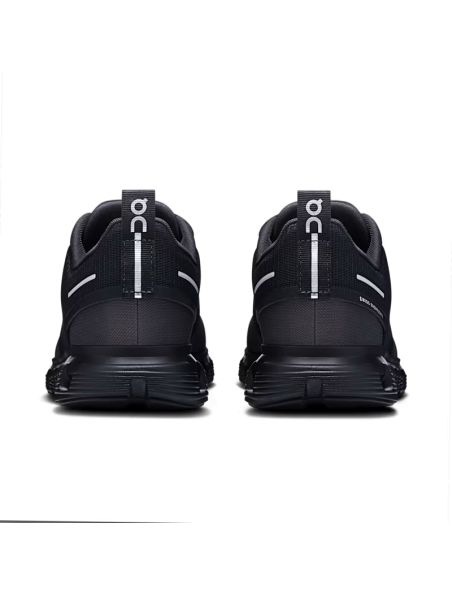 ON3WF10051043 Baskets Cloud 6 Waterproof Femme Black/Black - Fabbrica Ski Sises Biella