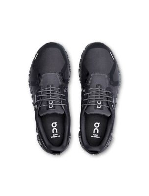 ON3WF10051043 Baskets Cloud 6 Waterproof Femme Black/Black - Fabbrica Ski Sises Biella