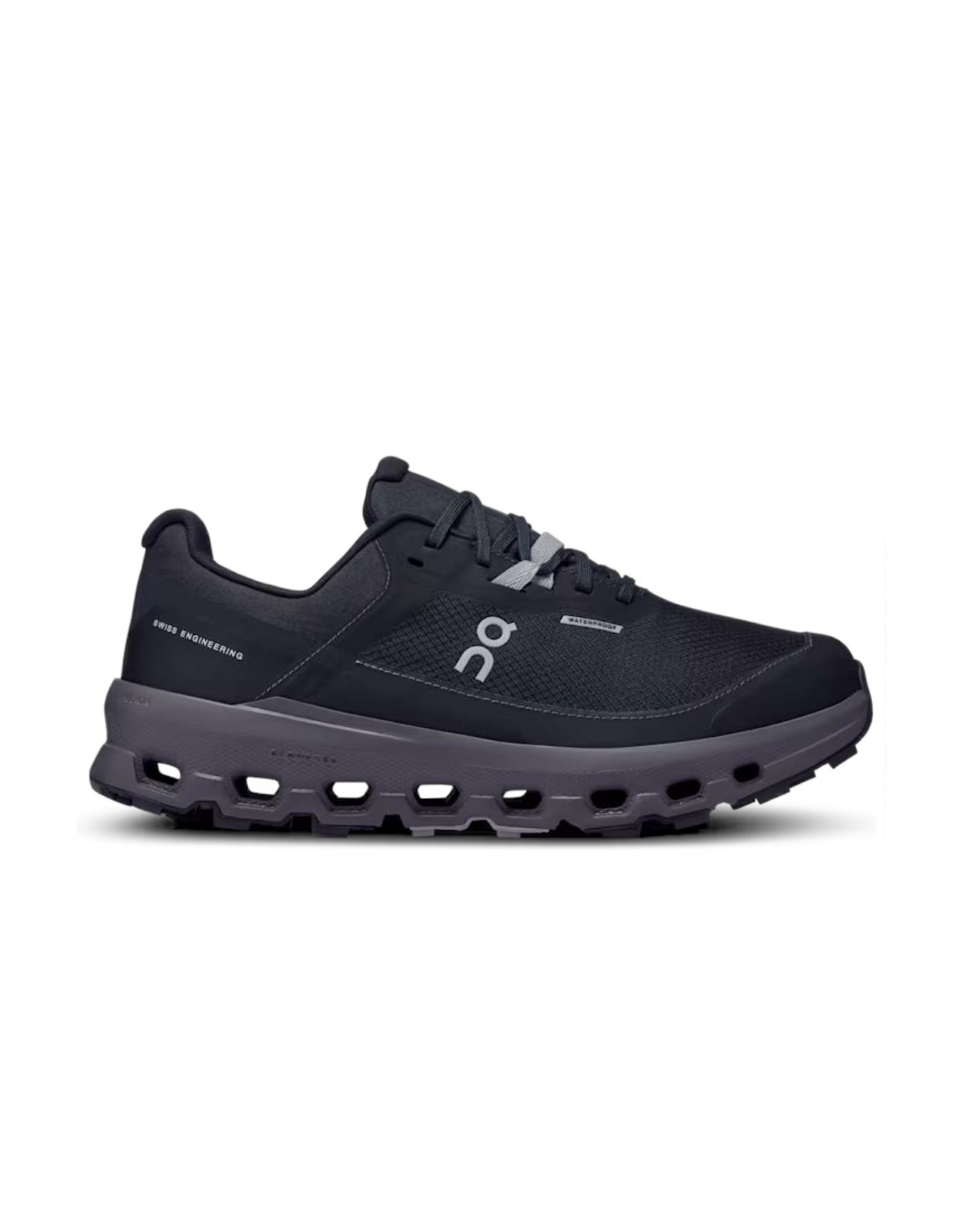 ON RUNNING Scarpe Cloudvista 2 Waterproof Uomo Black/Eclipse - Fabbrica Ski Sises Biella