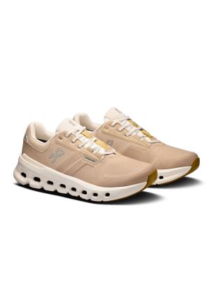 ON3WE10144286 Baskets Cloudrunner 2 Waterproof Femme Sand/Dew - Fabbrica Ski Sises Biella