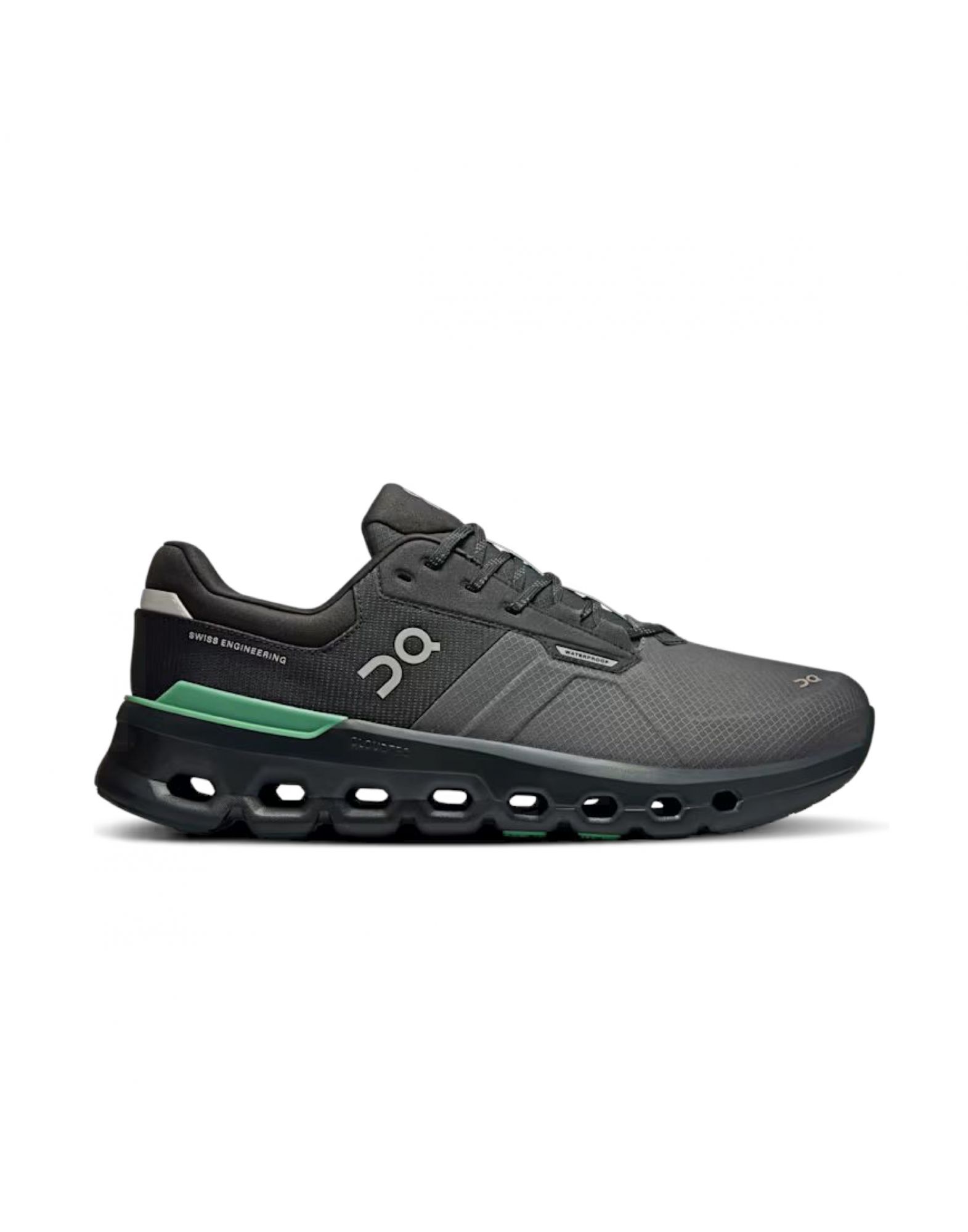 ON RUNNING Scarpe Cloudrunner 2 Waterproof Uomo Elcipse/Rosemary - Fabbrica Ski Sises Biella