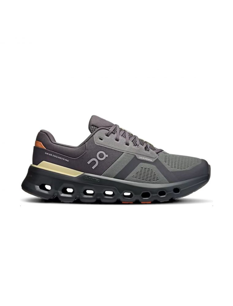 ON RUNNING Scarpe Cloudrunner 2 Uomo Rock/Tangerine - Fabbrica Ski Sises Biella