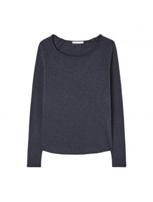 AMERICAN VINTAGE Maglia Sonoma Donna Navy Blue Vintage - Fabbrica Ski Sises Biella