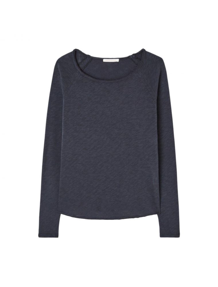 AMERICAN VINTAGE Maglia Sonoma Donna Navy Blue Vintage - Fabbrica Ski Sises Biella
