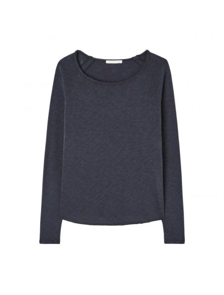 AMERICAN VINTAGE Maglia Sonoma Donna Navy Blue Vintage - Fabbrica Ski Sises Biella