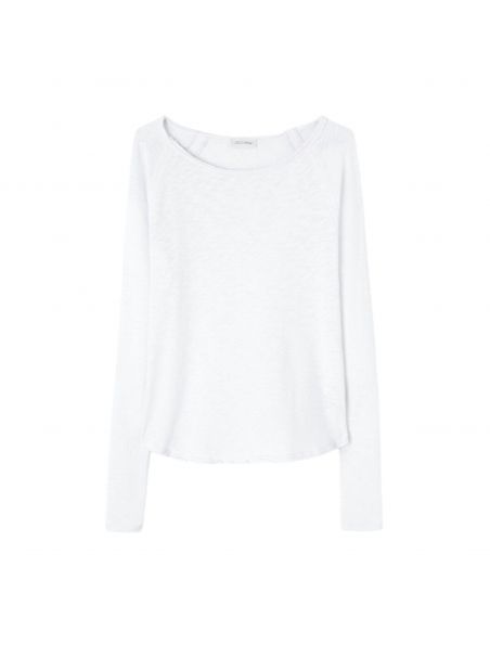 AMERICAN VINTAGE Maglia Sonoma Donna White - Fabbrica Ski Sises Biella
