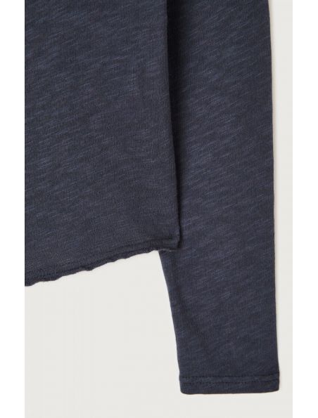 AMERICAN VINTAGE Maglia Sonoma Donna Navy Blue Vintage - Fabbrica Ski Sises Biella