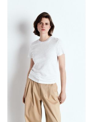AMERSON28GH25BLANC T-shirt Sonoma Femme White - Fabbrica Ski Sises Biella