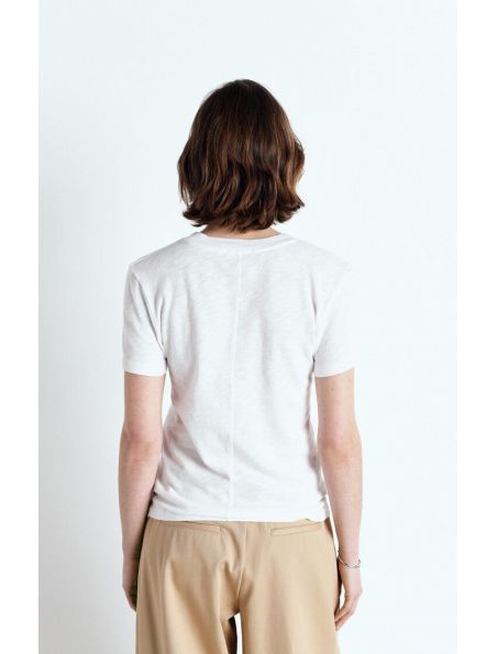 AMERSON28GH25BLANC T-shirt Sonoma Femme White - Fabbrica Ski Sises Biella