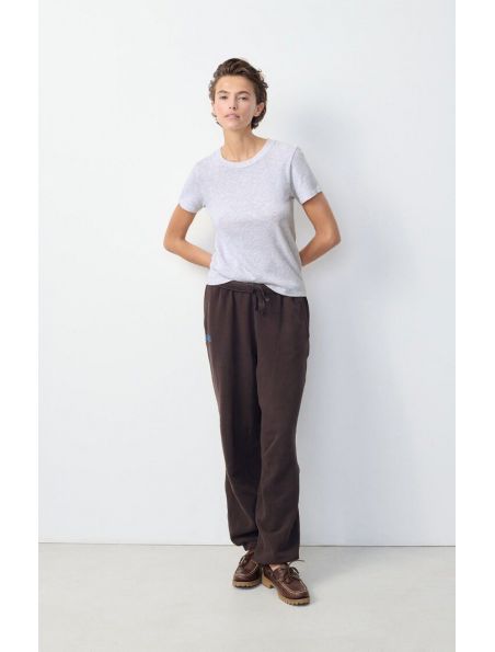 AMERSON28GH25ANTIQUE Camiseta Sonoma Mujer Arctic Melange - Fabbrica Ski Sises Biella