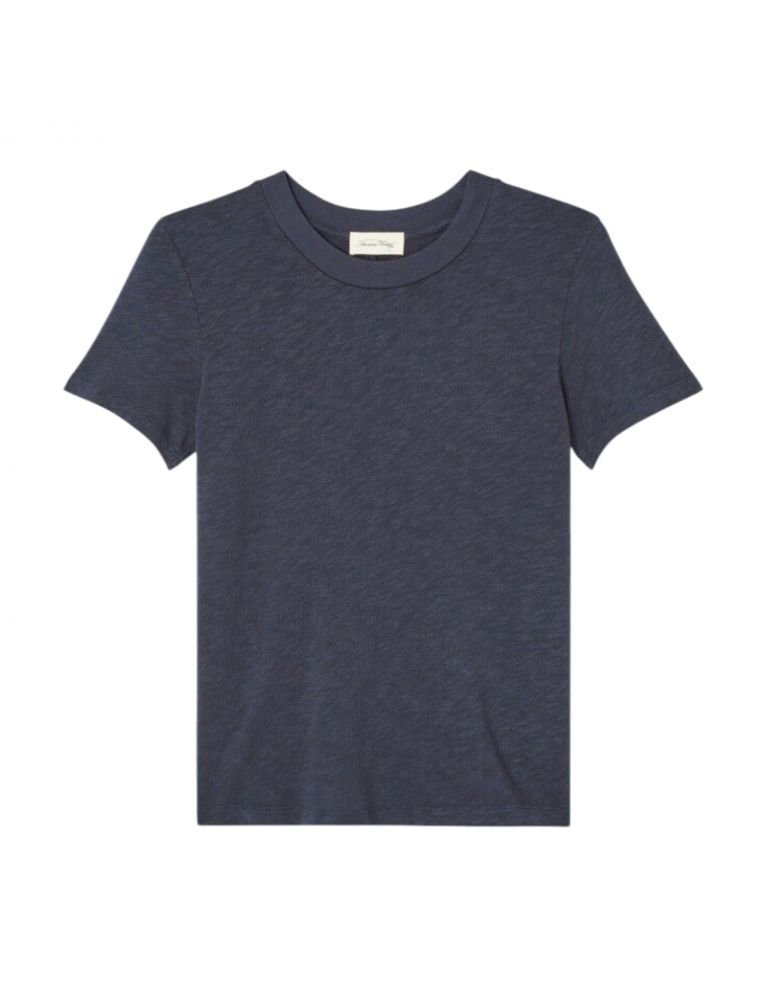 AMERICAN VINTAGE T-shirt Sonoma Donna Navy Blue Vintage - Fabbrica Ski Sises Biella