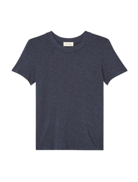 AMERICAN VINTAGE T-shirt Sonoma Donna Navy Blue Vintage - Fabbrica Ski Sises Biella