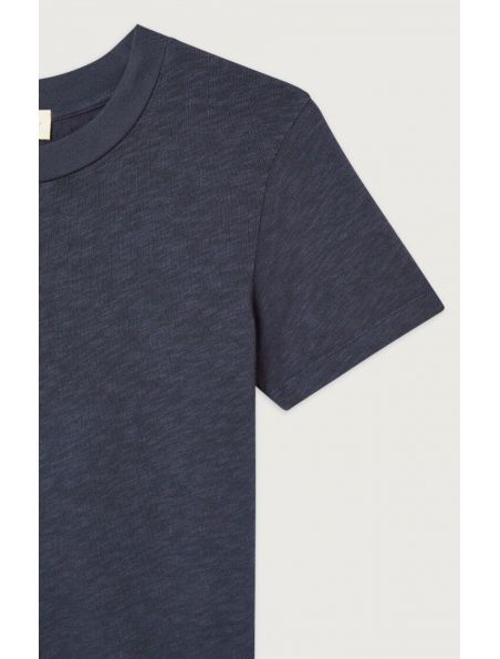 AMERICAN VINTAGE T-shirt Sonoma Donna Navy Blue Vintage - Fabbrica Ski Sises Biella