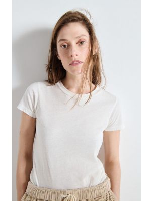 AMERGAMI21H25BOIS Women's Gamipy T-shirt White - Fabbrica Ski Sises Biella