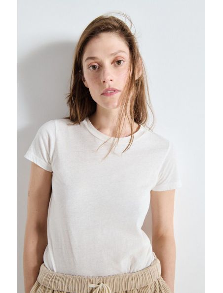 AMERGAMI21H25BOIS Frau Gamipy T-shirt White - Fabbrica Ski Sises Biella