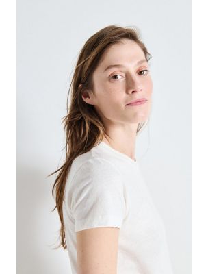 AMERGAMI21H25BOIS Women's Gamipy T-shirt White - Fabbrica Ski Sises Biella