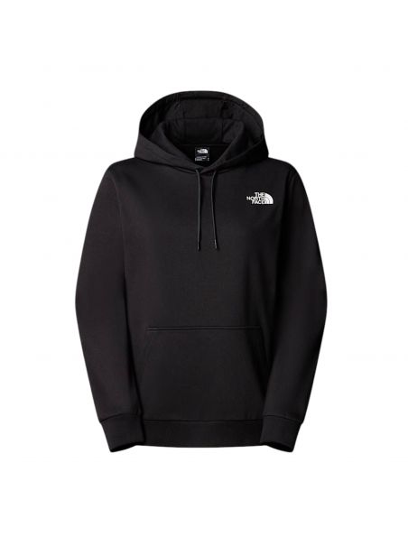 NORTNF0A89FCJK31 Mann Simple Dome Hoodie Pullover Black - Fabbrica Ski Sises Biella