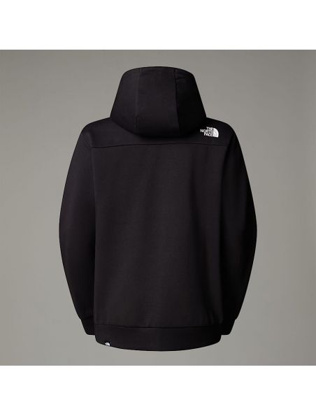 NORTNF0A89FCJK31 Mann Simple Dome Hoodie Pullover Black - Fabbrica Ski Sises Biella