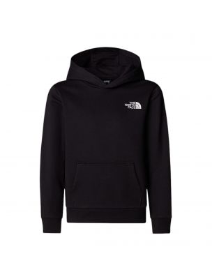 NORTNF0A8AXVJK31 Junior Simple Dome Hoodie Sweater Black - Fabbrica Ski Sises Biella