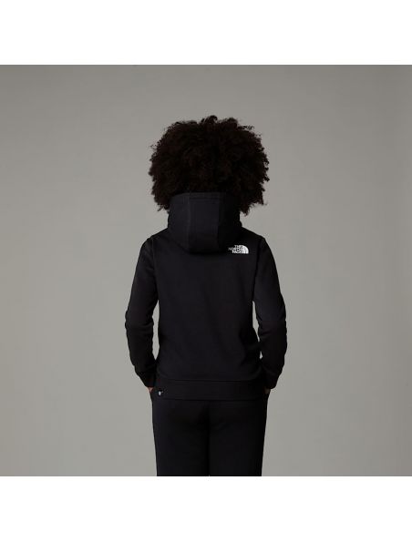 NORTNF0A8AXVJK31 Junior Simple Dome Hoodie Sweater Black - Fabbrica Ski Sises Biella