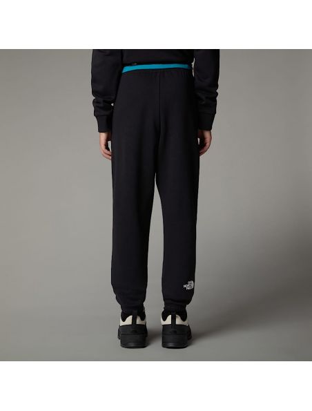 NORTNF0A8BHTJK31 Junior Jogger Regular Trousers Black - Fabbrica Ski Sises Biella