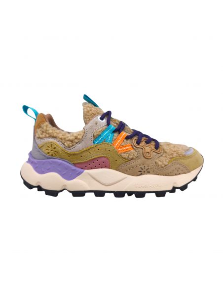 FLOW0012017817301E11 Women's Yamano 3 Teddy Shoes Beige/Multi - Fabbrica Ski Sises Biella