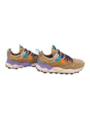 FLOW0012017817301E11 Women's Yamano 3 Teddy Shoes Beige/Multi - Fabbrica Ski Sises Biella