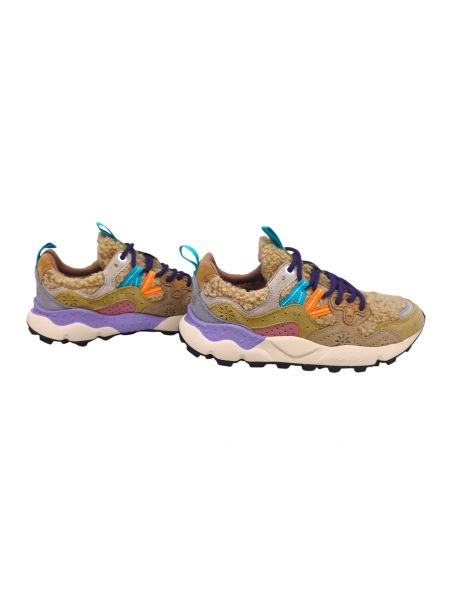 FLOW0012017817301E11 Women's Yamano 3 Teddy Shoes Beige/Multi - Fabbrica Ski Sises Biella