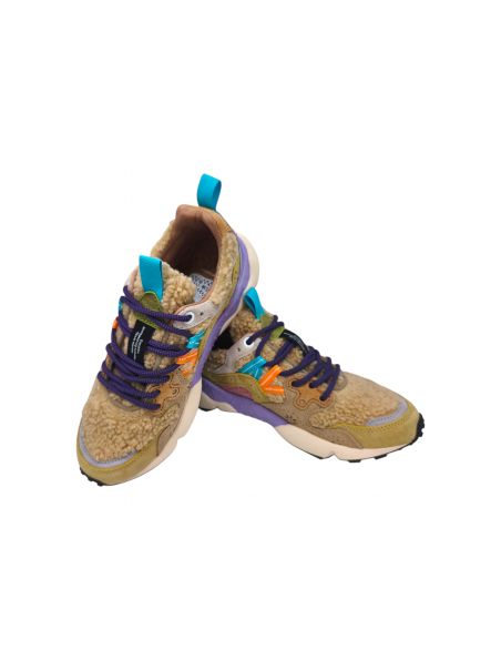 FLOW0012017817301E11 Women's Yamano 3 Teddy Shoes Beige/Multi - Fabbrica Ski Sises Biella