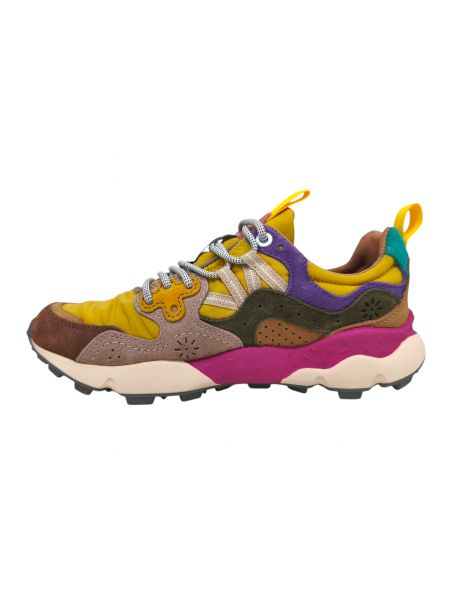 FLOW0012017817011B80 Women's Yamano 3 Shoes Brown/Grey/Mustard - Fabbrica Ski Sises Biella