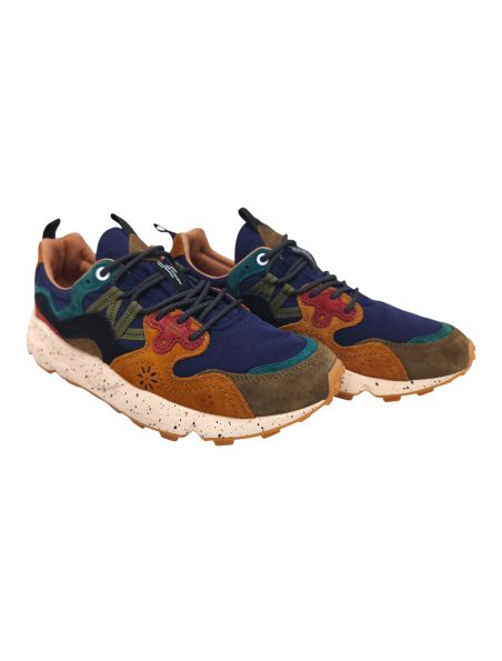 FLOW0012017818012B32 Yamano 3 Shoes Deep Mud/Light Brown/Navy - Fabbrica Ski Sises Biella