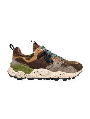 FLOW0012017816503B64 Men's Yamano 3 Woolen Knitt Shoes Dark Grey/Mud/Light Brown - Fabbrica Ski Sises Biella