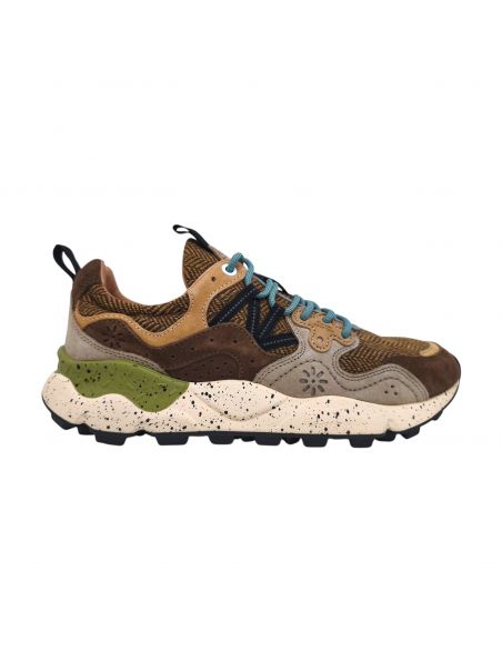 FLOW0012017816503B64 Men's Yamano 3 Woolen Knitt Shoes Dark Grey/Mud/Light Brown - Fabbrica Ski Sises Biella
