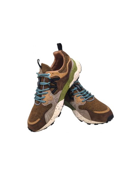 FLOW0012017816503B64 Men's Yamano 3 Woolen Knitt Shoes Dark Grey/Mud/Light Brown - Fabbrica Ski Sises Biella
