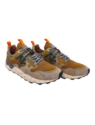 FLOW0012017816012B20 Men's Yamano 3 Shoes Grey/Light Brown/Beige - Fabbrica Ski Sises Biella