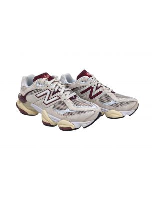 NEWBU960PSD 9060 Shoes Sea Salt/Bordeoux - Fabbrica Ski Sises Biella