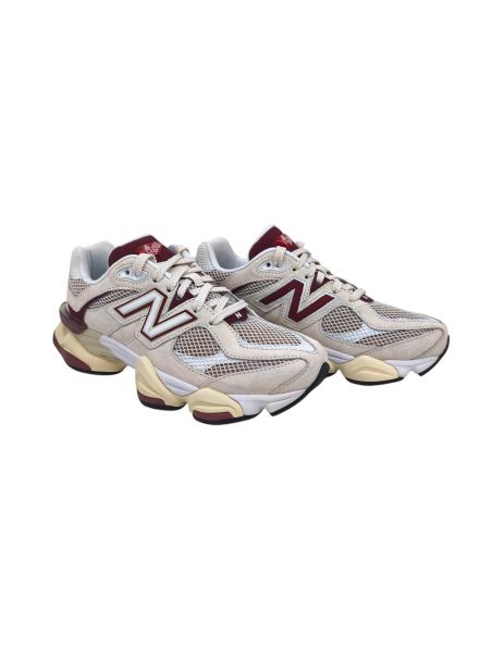 NEWBU960PSD 9060 Shoes Sea Salt/Bordeoux - Fabbrica Ski Sises Biella