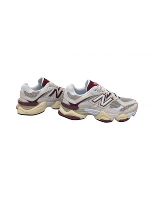 NEWBU960PSD 9060 Shoes Sea Salt/Bordeoux - Fabbrica Ski Sises Biella