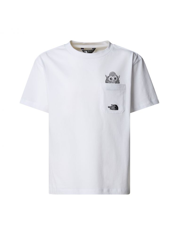 NORTNF0A8EAKFN41 Boy Oversize T-shirt White - Fabbrica Ski Sises Biella NORTNF0A8EAKFN41 Boy Oversize T-shirt White - Fabbrica Ski Sises Biella