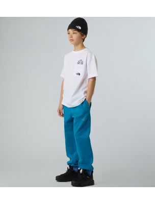 NORTNF0A8EAKFN41 Boy Oversize T-shirt White - Fabbrica Ski Sises Biella
