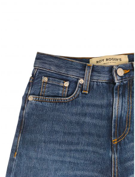 ROY ROGERS Pantaloni Marta Donna Fresno Denim - Fabbrica Ski Sises Biella