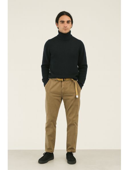 WHITE SAND Pantaloni Greg Classic Uomo kakhi - Fabbrica Ski Sises Biella