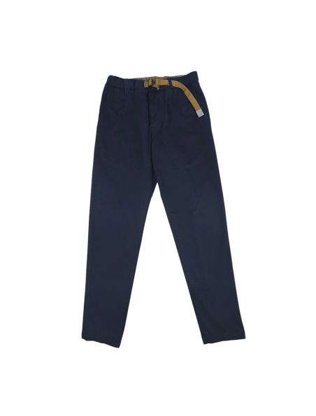 WHIT25WSU6605037 Men's Greg Classic Trousers Navy Blue - Fabbrica Ski Sises Biella