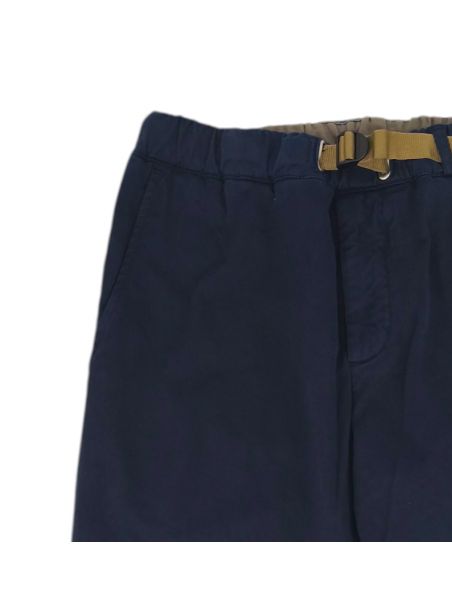 WHIT25WSU6605037 Men's Greg Classic Trousers Navy Blue - Fabbrica Ski Sises Biella