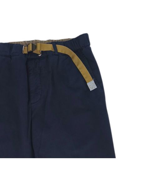 WHIT25WSU6605037 Men's Greg Classic Trousers Navy Blue - Fabbrica Ski Sises Biella