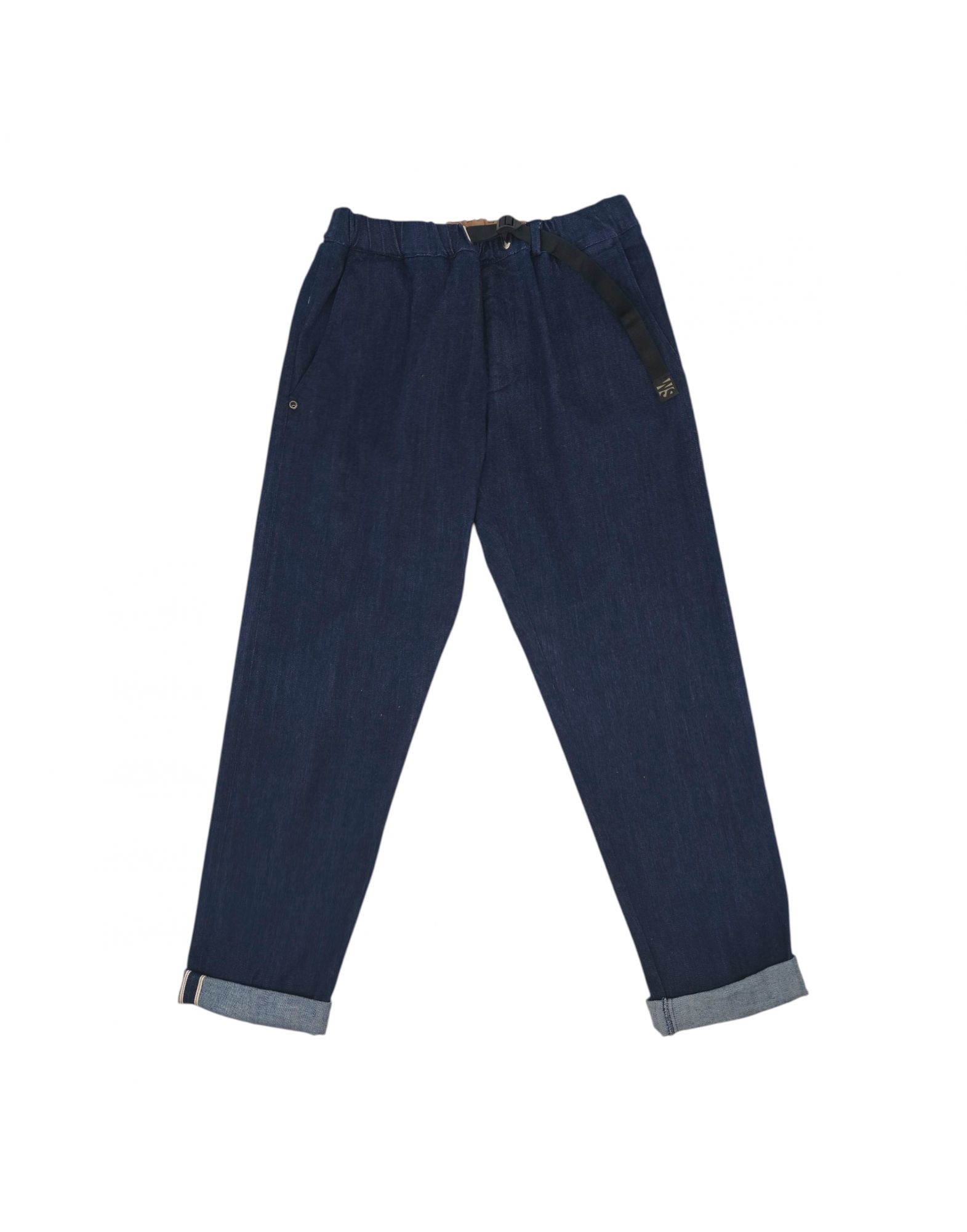 WHIT25WSU66341037 Men's Greg Jeans Trousers Denim Blue - Fabbrica Ski Sises Biella