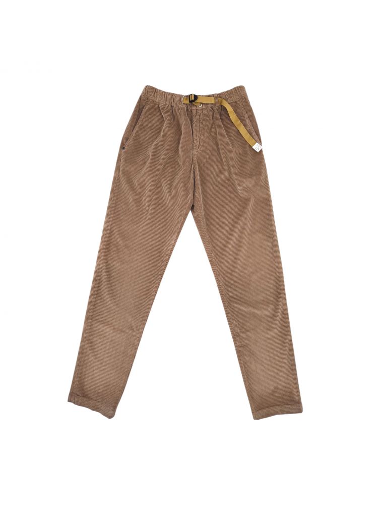 WHIT25WSU6618128 Men's Greg Velluto Trousers Peanut - Fabbrica Ski Sises Biella