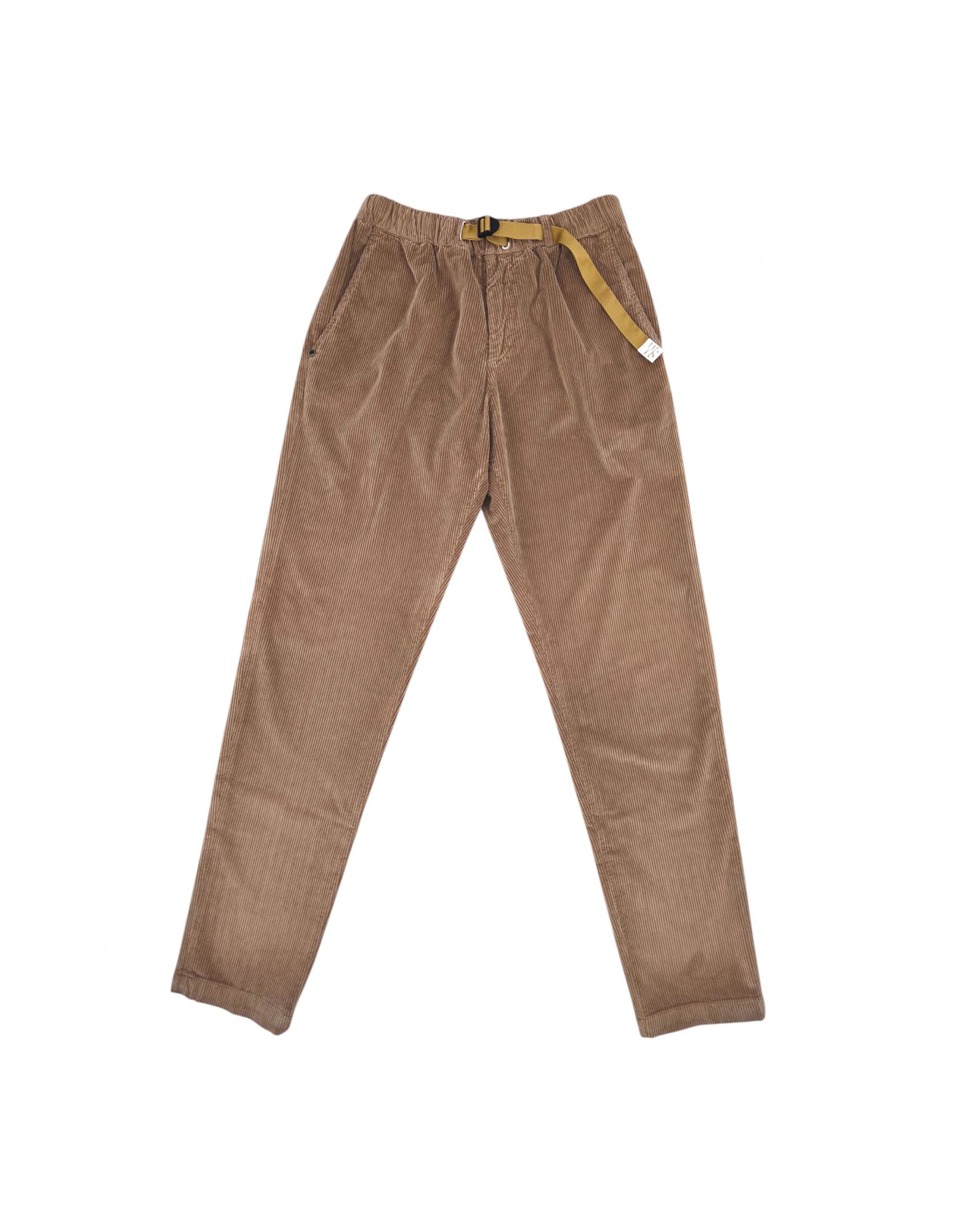 WHIT25WSU6618128 Men's Greg Velluto Trousers Peanut - Fabbrica Ski Sises Biella